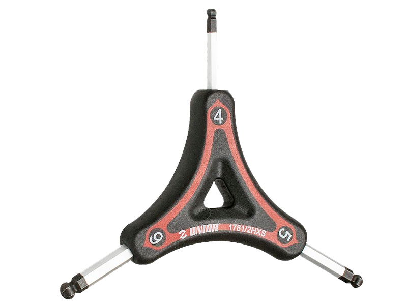 Unior 3-Way Ball End Hex Wrench
